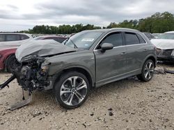 Salvage cars for sale at Houston, TX auction: 2021 Audi Q3 Premium S Line 45