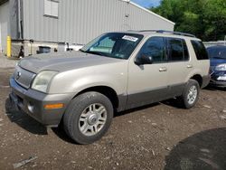 Salvage cars for sale at West Mifflin, PA auction: 2004 Mercury Mountaineer