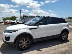 Salvage cars for sale from Copart Kapolei, HI: 2018 Land Rover Range Rover Evoque SE