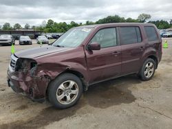Salvage cars for sale at Florence, MS auction: 2013 Honda Pilot EXL