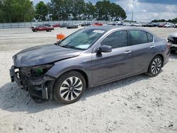 Salvage cars for sale at Loganville, GA auction: 2017 Honda Accord Hybrid EXL