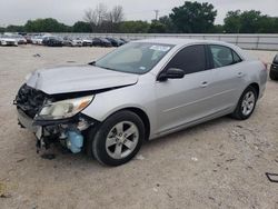 Salvage cars for sale at San Antonio, TX auction: 2014 Chevrolet Malibu LS