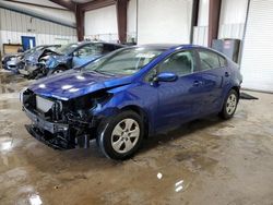 Salvage cars for sale from Copart West Mifflin, PA: 2017 KIA Forte LX