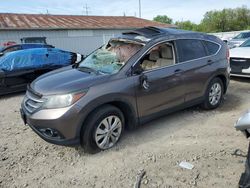 Salvage cars for sale from Copart Columbus, OH: 2012 Honda CR-V EX