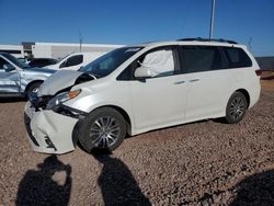 Toyota salvage cars for sale: 2020 Toyota Sienna XLE