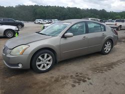 Salvage cars for sale at Florence, MS auction: 2004 Nissan Maxima SE