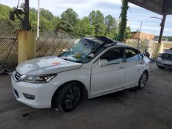 Salvage cars for sale at auction: 2013 Honda Accord EXL