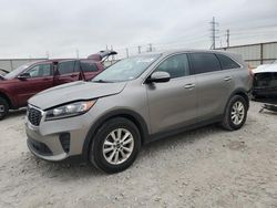 Salvage cars for sale at Haslet, TX auction: 2019 KIA Sorento LX