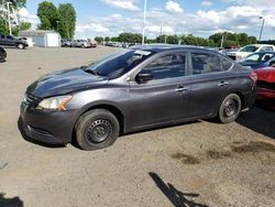 Salvage cars for sale at East Granby, CT auction: 2013 Nissan Sentra S