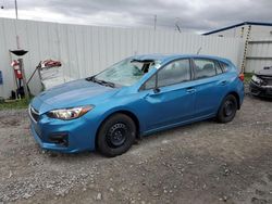 Salvage cars for sale at Albany, NY auction: 2017 Subaru Impreza