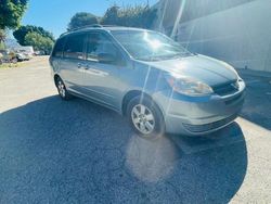 Toyota Sienna ce salvage cars for sale: 2005 Toyota Sienna CE