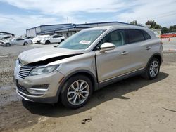 Salvage cars for sale from Copart San Diego, CA: 2015 Lincoln MKC