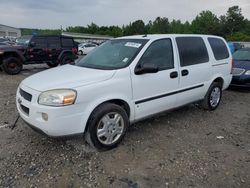 Salvage cars for sale at Memphis, TN auction: 2008 Chevrolet Uplander Incomplete