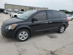 Salvage cars for sale at Wilmer, TX auction: 2007 Nissan Quest S