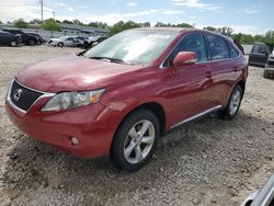 Salvage cars for sale from Copart Louisville, KY: 2010 Lexus RX 350
