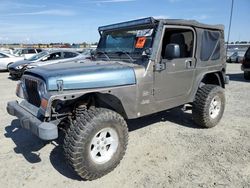 Salvage cars for sale from Copart Antelope, CA: 2004 Jeep Wrangler / TJ Sahara