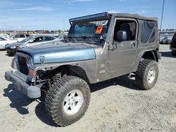 Vehiculos salvage en venta de Copart Antelope, CA: 2004 Jeep Wrangler / TJ Sahara