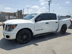 Salvage cars for sale from Copart Los Angeles, CA: 2018 Nissan Titan SV