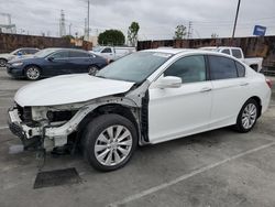 Salvage cars for sale from Copart Wilmington, CA: 2015 Honda Accord EXL