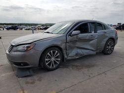 Salvage cars for sale at Grand Prairie, TX auction: 2011 Chrysler 200 S