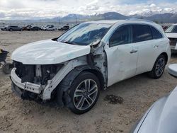 Salvage cars for sale at Magna, UT auction: 2017 Acura MDX Sport Hybrid Advance