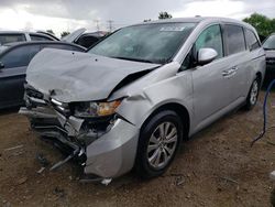 Salvage cars for sale at auction: 2015 Honda Odyssey EX