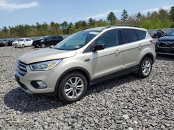 Carros salvage a la venta en subasta: 2017 Ford Escape SE