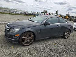 Salvage cars for sale at Eugene, OR auction: 2012 Mercedes-Benz C 250