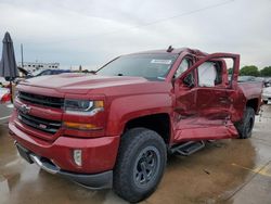 Salvage cars for sale at Grand Prairie, TX auction: 2018 Chevrolet Silverado K1500 LT