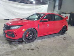 Salvage cars for sale at North Billerica, MA auction: 2021 Honda Civic TYPE-R Touring