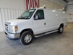 Salvage trucks for sale at Lumberton, NC auction: 2013 Ford Econoline E250 Van