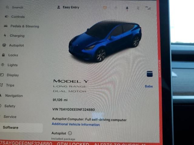 2022 Tesla Model Y