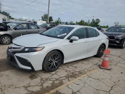 Salvage cars for sale at Pekin, IL auction: 2022 Toyota Camry SE