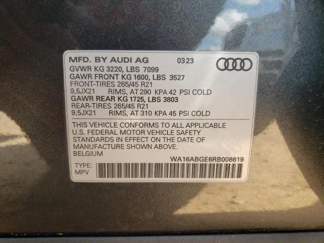 2024 Audi Q8 E-TRON Prestige