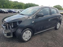 Salvage cars for sale at Assonet, MA auction: 2021 Mitsubishi Mirage ES