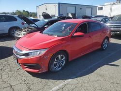 Salvage cars for sale at Vallejo, CA auction: 2017 Honda Civic LX