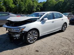 Acura RLX salvage cars for sale: 2018 Acura RLX Tech