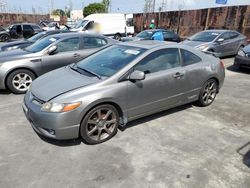 Salvage cars for sale from Copart Wilmington, CA: 2006 Honda Civic SI