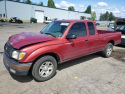Salvage trucks for sale at Portland, OR auction: 2004 Toyota Tacoma Xtracab