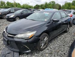 Toyota salvage cars for sale: 2017 Toyota Camry LE