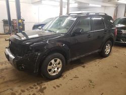 Salvage cars for sale at Ham Lake, MN auction: 2012 Ford Escape Limited