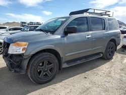Salvage cars for sale at North Las Vegas, NV auction: 2015 Nissan Armada SV