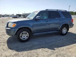 Salvage cars for sale at Sacramento, CA auction: 2005 Toyota Sequoia Limited