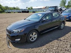 KIA Optima salvage cars for sale: 2015 KIA Optima LX