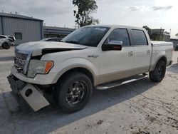 Salvage cars for sale at Tulsa, OK auction: 2009 Ford F150 Supercrew