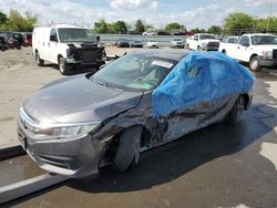 Salvage cars for sale from Copart Glassboro, NJ: 2016 Honda Civic EX