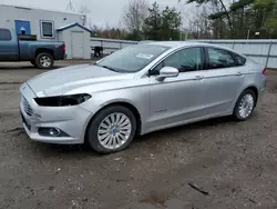 Salvage cars for sale at Lyman, ME auction: 2013 Ford Fusion SE Hybrid