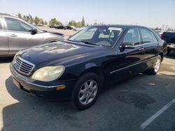 Salvage cars for sale at Rancho Cucamonga, CA auction: 2000 Mercedes-Benz S 430