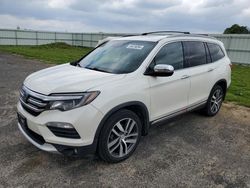 Salvage cars for sale from Copart Mcfarland, WI: 2016 Honda Pilot Touring