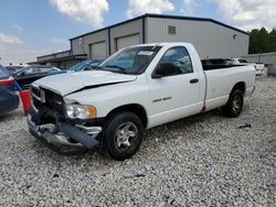 Salvage cars for sale at Wayland, MI auction: 2003 Dodge RAM 1500 ST